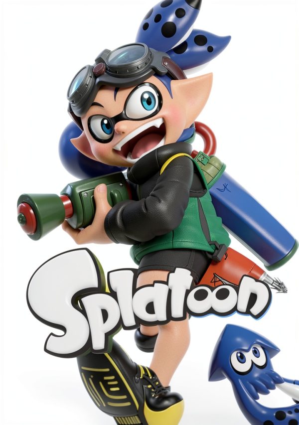 Splatoon Manga Book 1 – VIZ Media Children’s Comic Kindle Edition 168-0