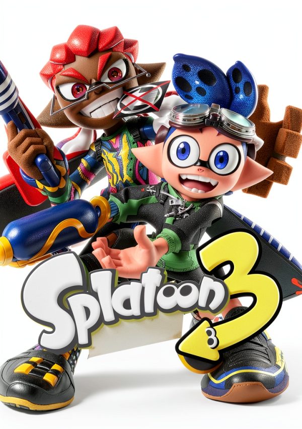 Splatoon Volume 3 Manga by VIZ Media Children’s Graphic Novel 168‑Page-0