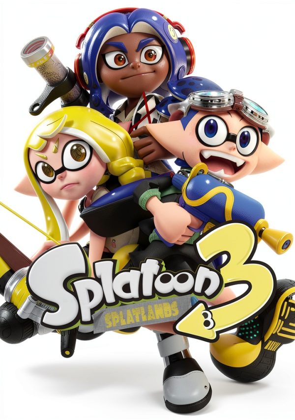 Splatoon 3: Splatlands Manga Book 2 of 6 by VIZ Media-0