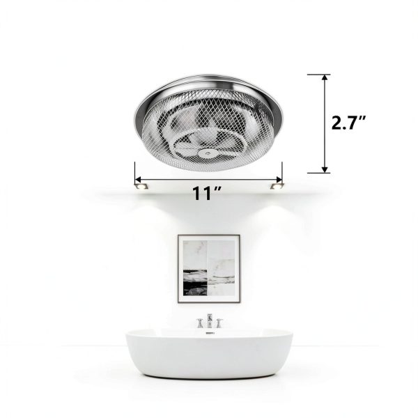 Bathroom Ceiling Heater Fxsmgdy 157 Low‑Profile Fan Forced‑Draft 1134W-1