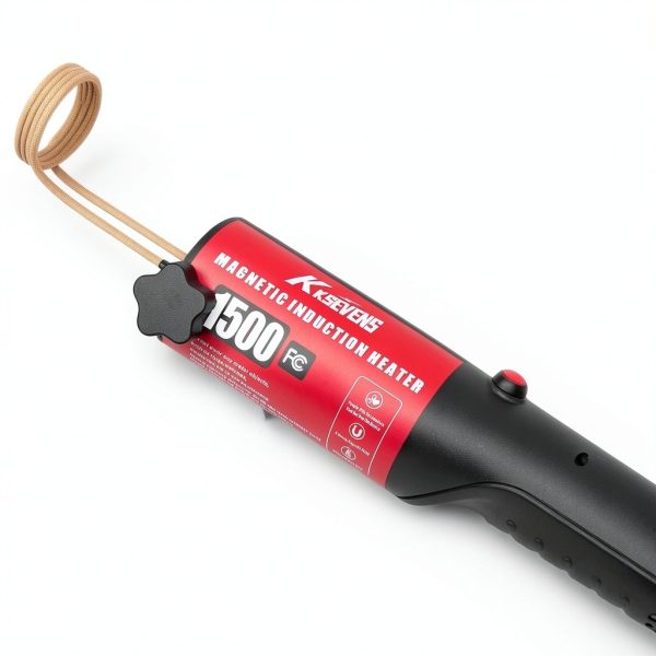 Induction Heater 1500W KKSEVENS Magnetic Tool with 12 Coils Red-1