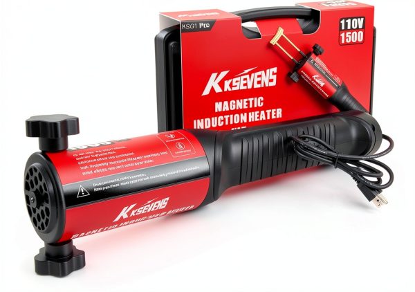 Induction Heater 1500W KKSEVENS Magnetic Tool with 12 Coils Red-7