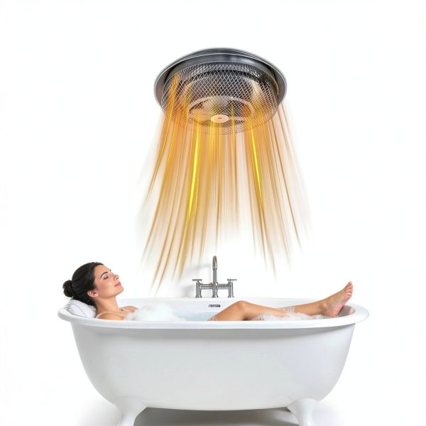Bathroom Ceiling Heater Fxsmgdy 157 Low‑Profile Fan Forced‑Draft 1134W-4
