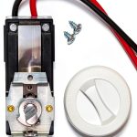 Cadet Com-Pak Wall Heater Pole Thermostat Kit CTT1W White-0