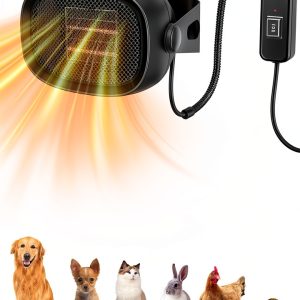 Dog House Heater Colliford 600W Thermostat Indoor Pedestal PAJ-06J-0