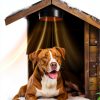 Dog House Heater Colliford 600W Thermostat Indoor Pedestal PAJ-06J-5