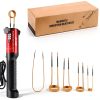Induction Heater 1300W 110V Bolt Removal,Handheld Magnetic Induction Heater Tool with 5 Coils for Rusty Screw Removing,Red-1