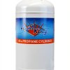Flame King YSN401 Steel Propane Tank Cylinder With Overflow Protection Device Valve, 40 Lb, White-0