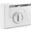 Cadet Com-Pak Electric Wall Heater Complete Unit With Thermostat (Model: CSC202TW, Part: 67507), 6825/5120 BTU, 240/208 Volt, 2000/1500 Watt, White-3