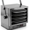 Comfort Zone Electric Hard-Wired Digital Fan-Forced Ceiling Mount Space Heater with Remote, 6,000 Watt, 240 Volt, Overheat Protection, Digital Thermostat, & 12-Hour Timer, Garage or Workshop, CZ225ER-0