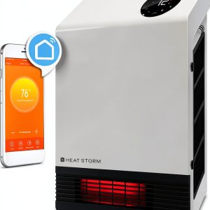 Heat Storm HS-1000-WX-WIFI Infrared Wi-Fi Heater, 1000 Watt-0