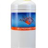 Flame King YSN401 Steel Propane Tank Cylinder With Overflow Protection Device Valve, 40 Lb, White-2