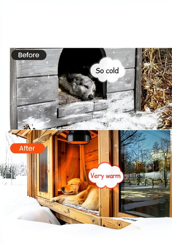 Dog House Heater Colliford 600W Thermostat Indoor Pedestal PAJ-06J-1