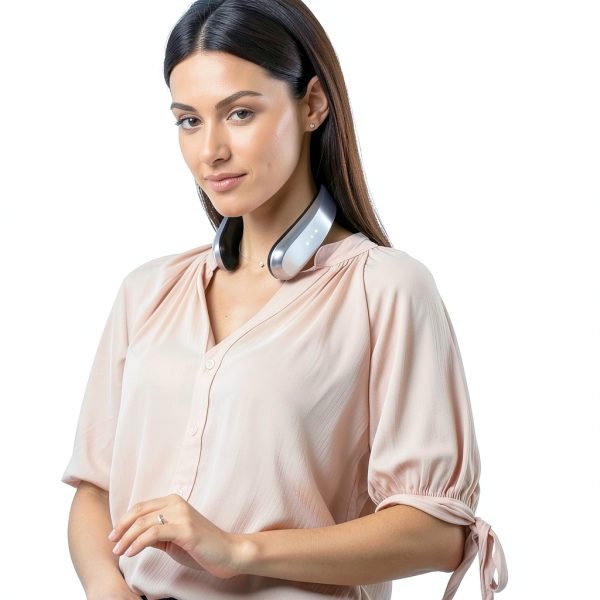 Ontel Handy Heater Freedom - Wearable Neck Heater for Cold Weather, 4 Heat Settings - Comfort Heating Technology - Cordless & Personal - USB Rechargeable, 6 Hour Battery Life, Portable Neck Warmer-4
