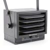 Comfort Zone Hard-Wired Ceiling Mount Garage Electric Space Heater, Fan-Forced, 5,000 watt, 240 volt, Overheat Protection, Thermal Cut-Out Switch, Ideal for Workshop & Garage, ETL Compliant, CZ220BK-3