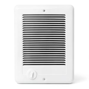 Cadet Com-Pak Electric Wall Heater Complete Unit With Thermostat (Model: CSC202TW, Part: 67507), 6825/5120 BTU, 240/208 Volt, 2000/1500 Watt, White-0