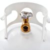 Flame King YSN401 Steel Propane Tank Cylinder With Overflow Protection Device Valve, 40 Lb, White-7
