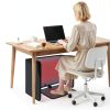 Under Desk Heater Foldable Quiet Office Space Heater with Timer and-1